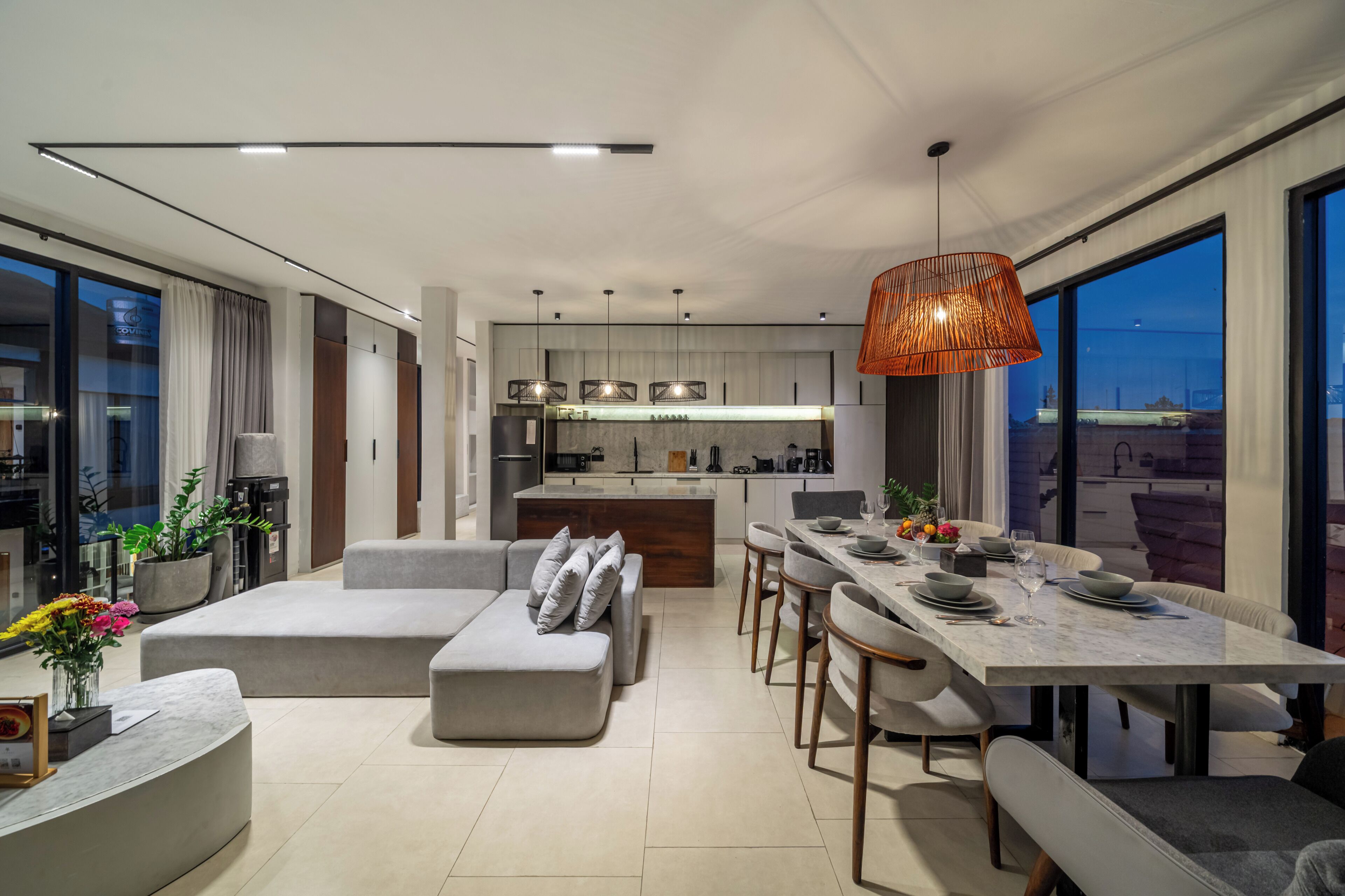 Departamento exclusivo, 3 habitaciones, vista al patio | Restaurantes