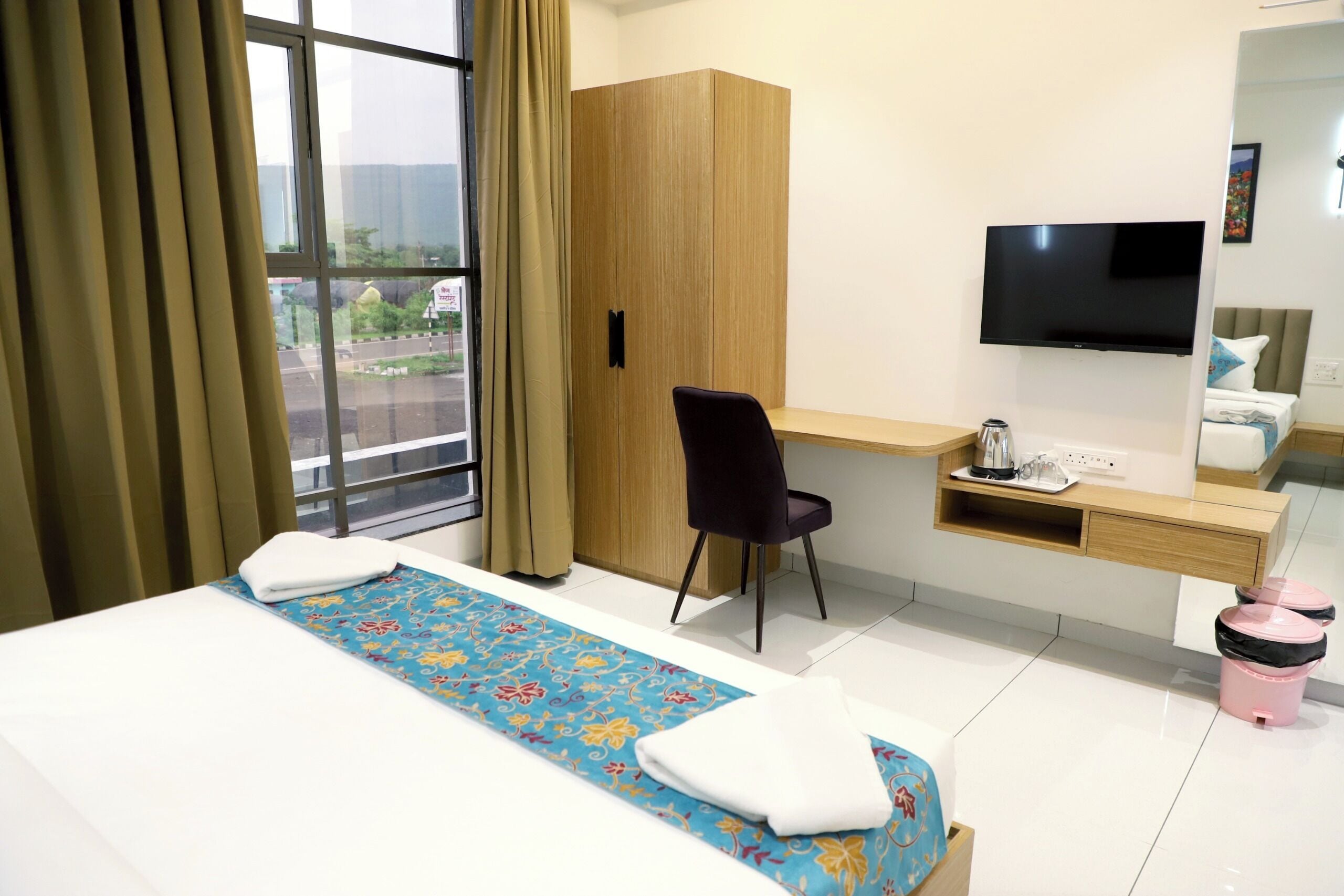 Standard Non AC Room | Desk, laptop workspace, free WiFi