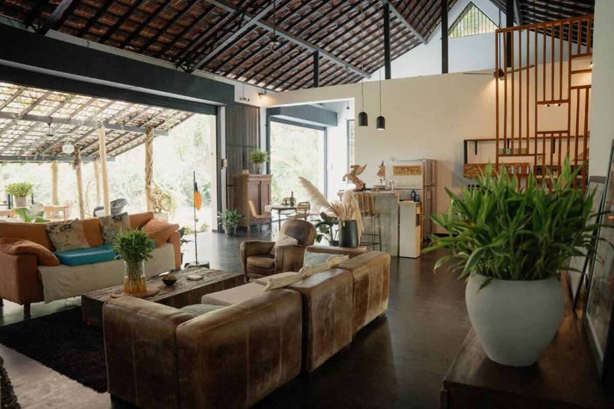 Vila Eksklusif, pemandangan kebun | Lobi
