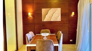 Dining - Chic 2BR Apartment with Private Garden | Prime Location by AUC (Cairo Governorate)