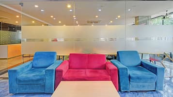 Sala de estar en el lobby