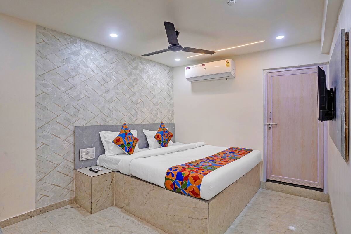 Phòng Deluxe | Bộ trải giường bằng vải cotton Ai Cập, bộ đồ giường cao cấp