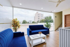 Sala de estar en el lobby