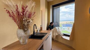 Suite Deluxe, vue parc | Cuisine privée