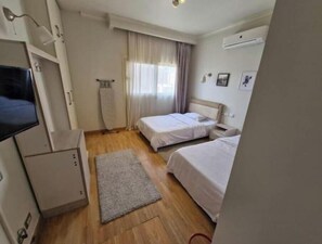 Room - Modern 3BR Apartment in The Village Compound | Near AUC | WiFi & Terrace (Cairo Governorate)