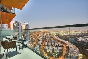 Apartamento luxo, 1 quarto, vista para o campo de golfe | Vista da sacada
