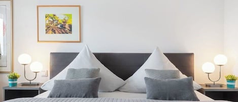 1 室のベッドルーム、アイロン / アイロン台、旅行用ベビーベッド、WiFi (無料)