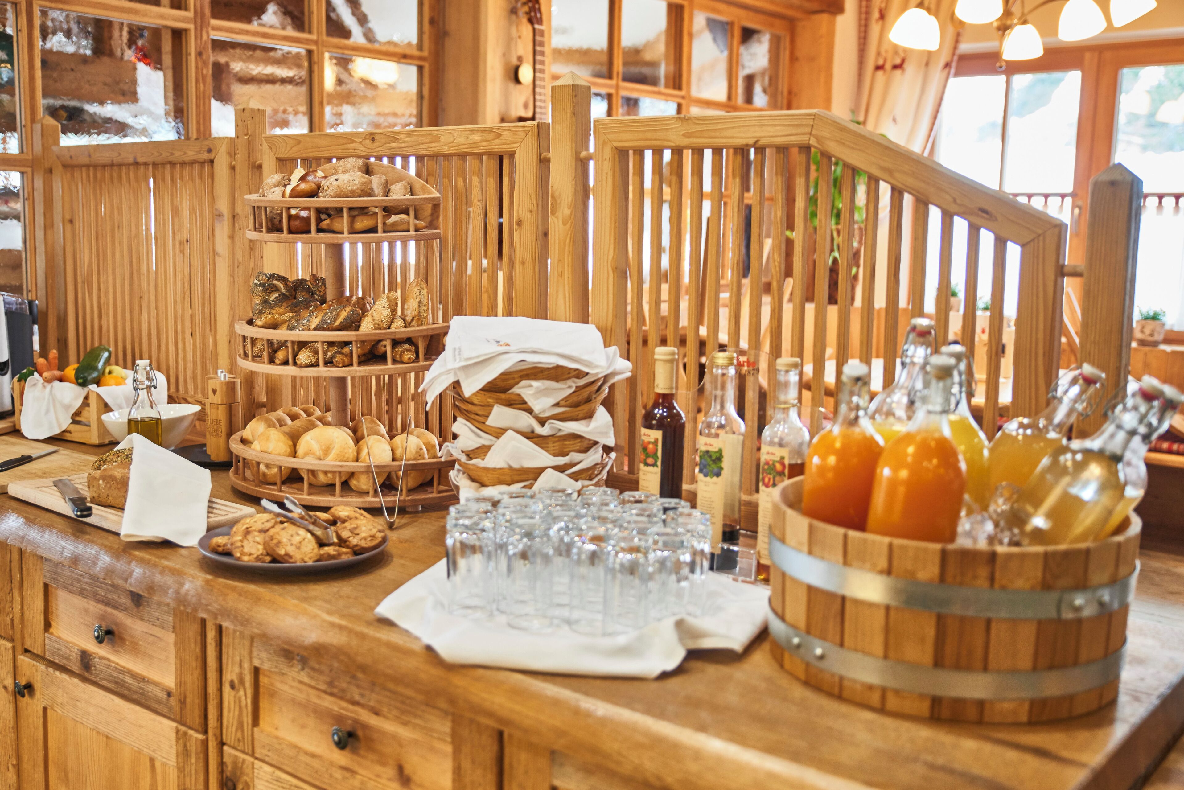Tägliches inbegriffenes Frühstücksbuffet