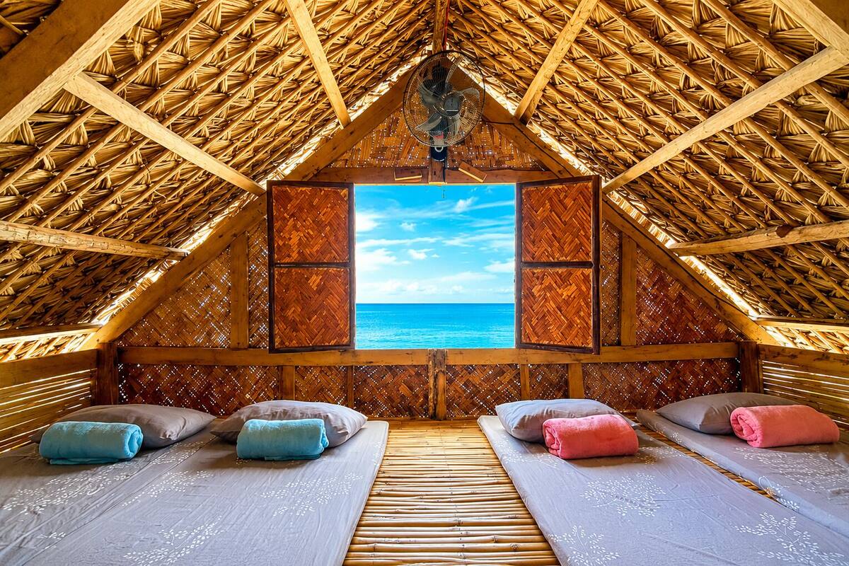 Casa de campo básica, vista a la playa | Wifi gratis