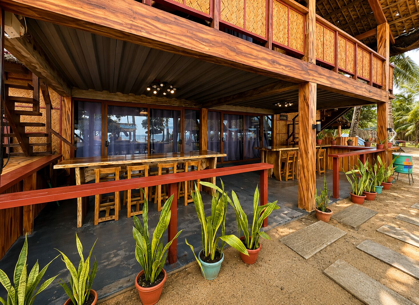 Superior Chalet, Beach View | Outdoor dining