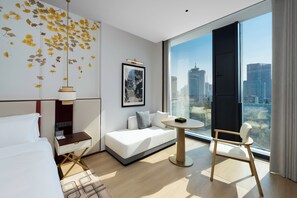 Classic Double or Twin Room, Park View | Blackout drapes, soundproofing, iron/ironing board (on request) - Kew Green Chengdu  Hotel (Chengdu)