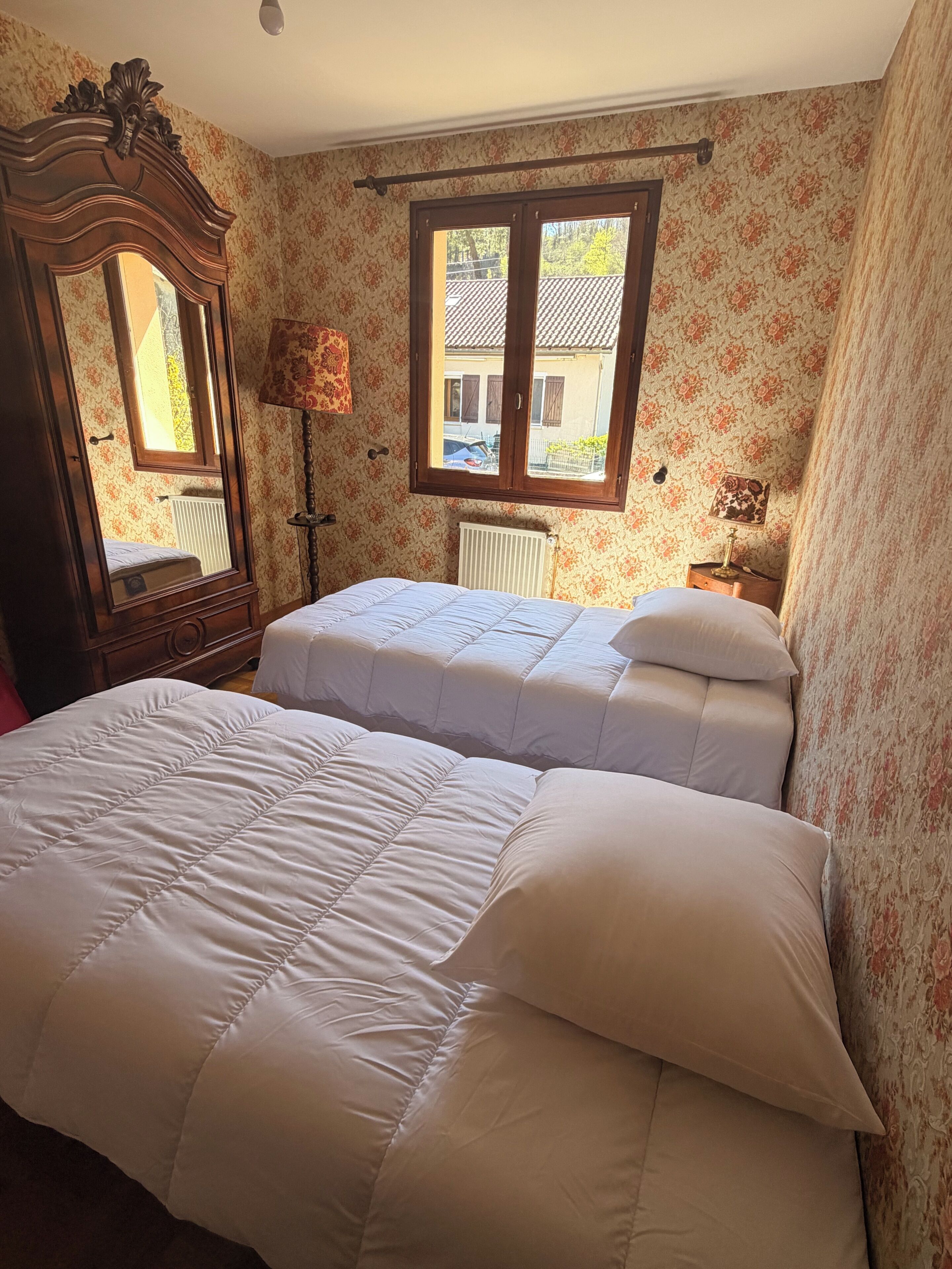 2 slaapkamers, beddengoed