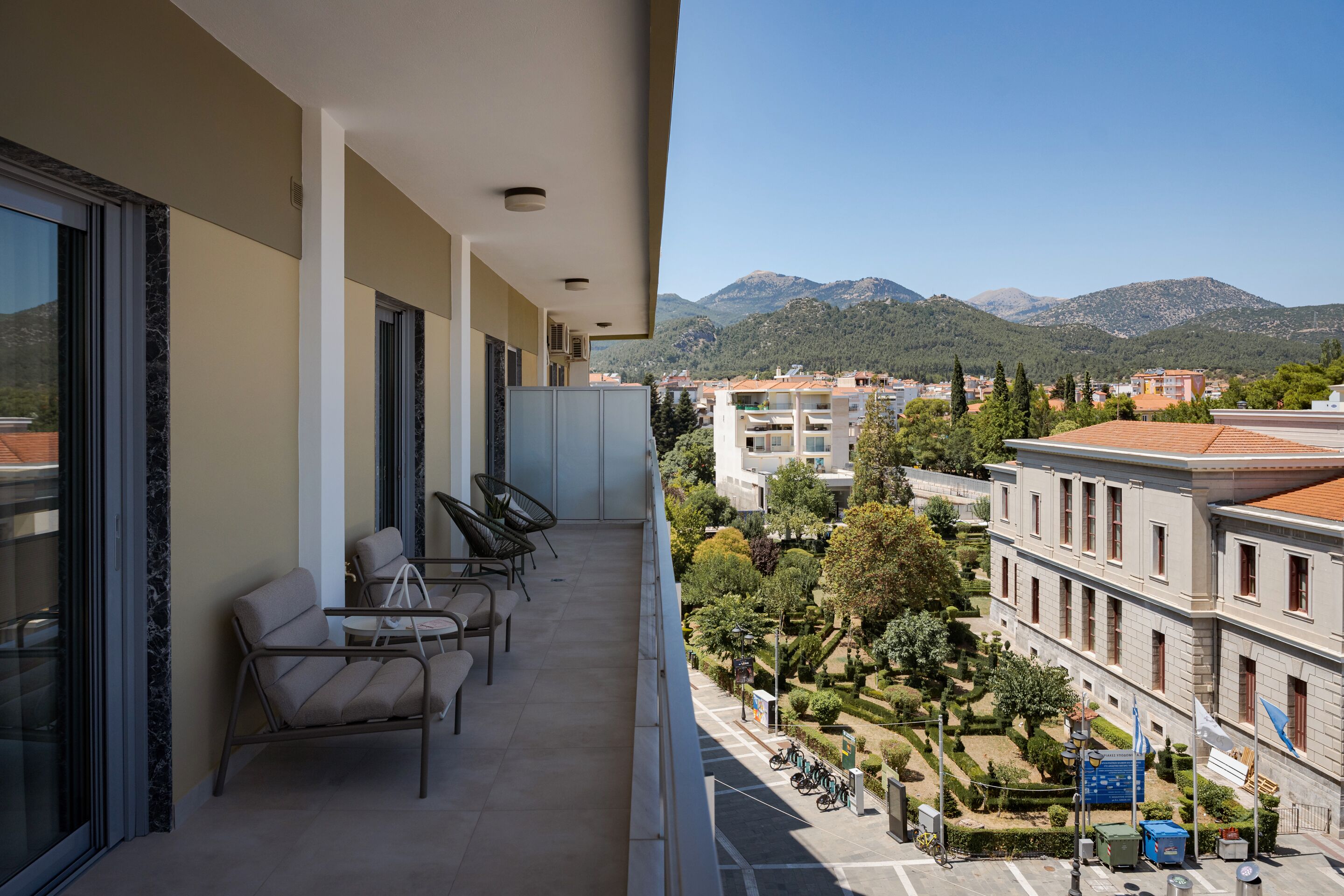 Vista dalla struttura