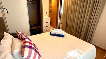 Deluxe Apartment, Balcony | Iron/ironing board, free WiFi