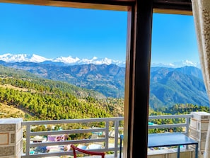 Vista des de l'allotjament