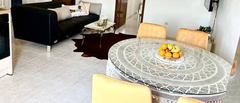 Superior Apartment, Balcony | Living area