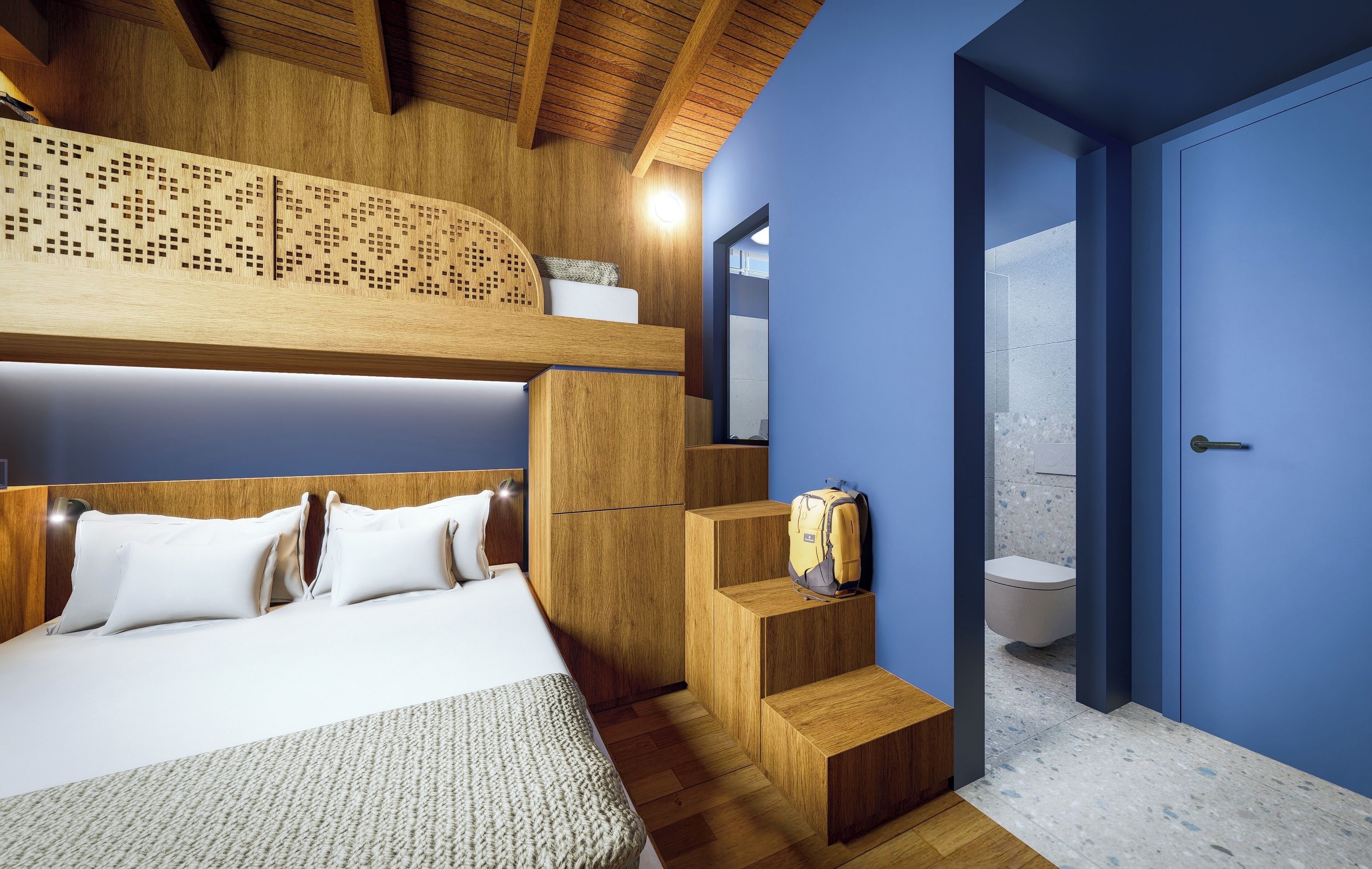 Habitació triple Comfort, al costat de la muntanya | Wifi gratuïta 