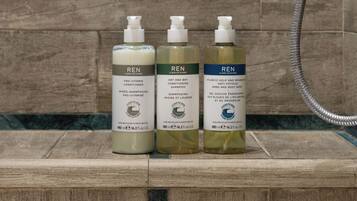 Seife, Shampoo, Toilettenpapier