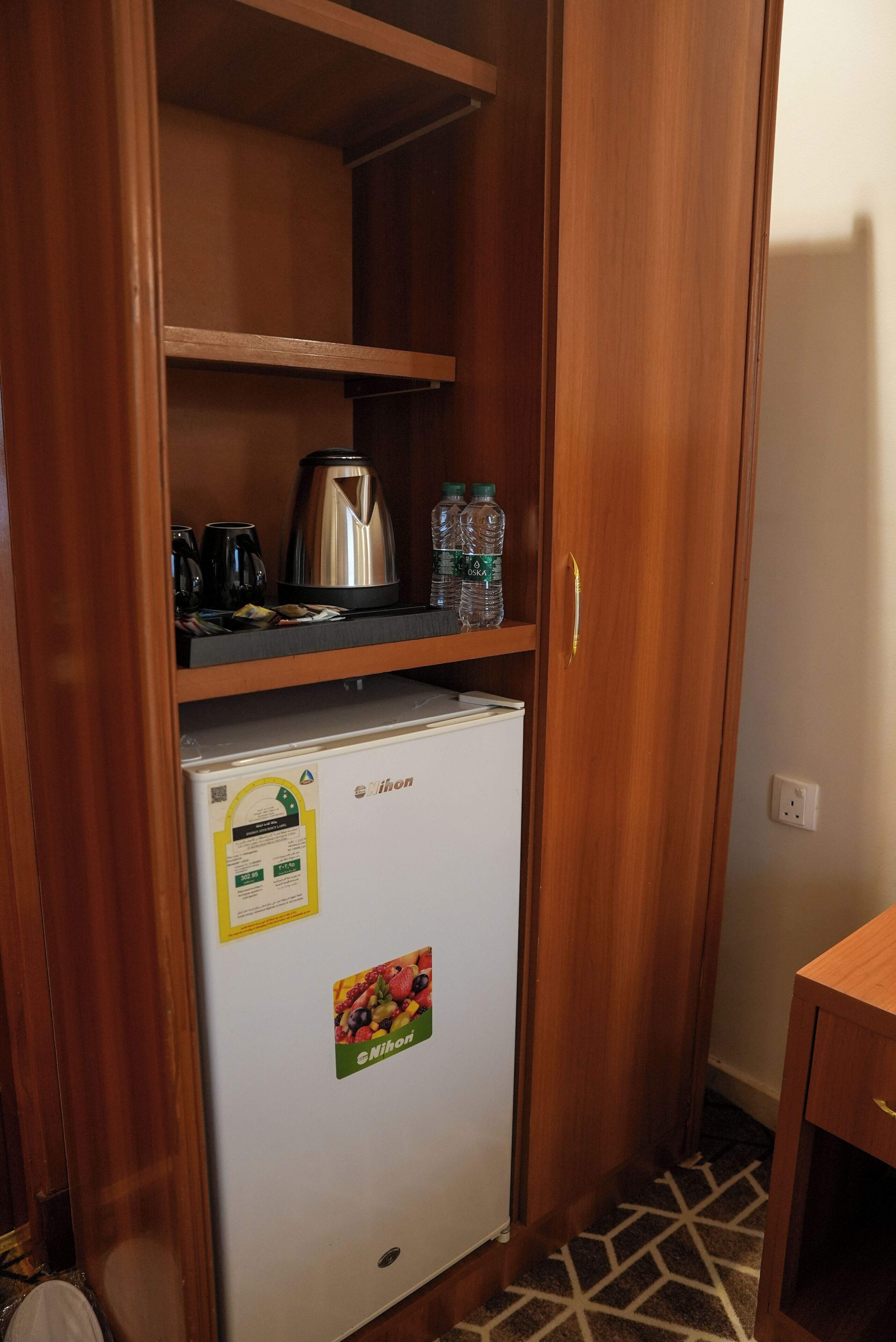 Quarto casal, vista para a cidade | Parte interna