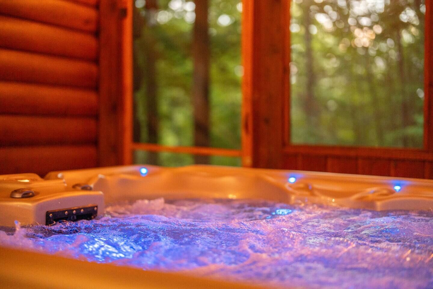 Bain à remous intérieur