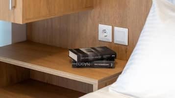 Zimmersafe, Verdunkelungsvorhänge, schallisolierte Zimmer