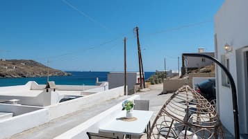 Comfort-Haus, Strandblick | Speisen im Freien