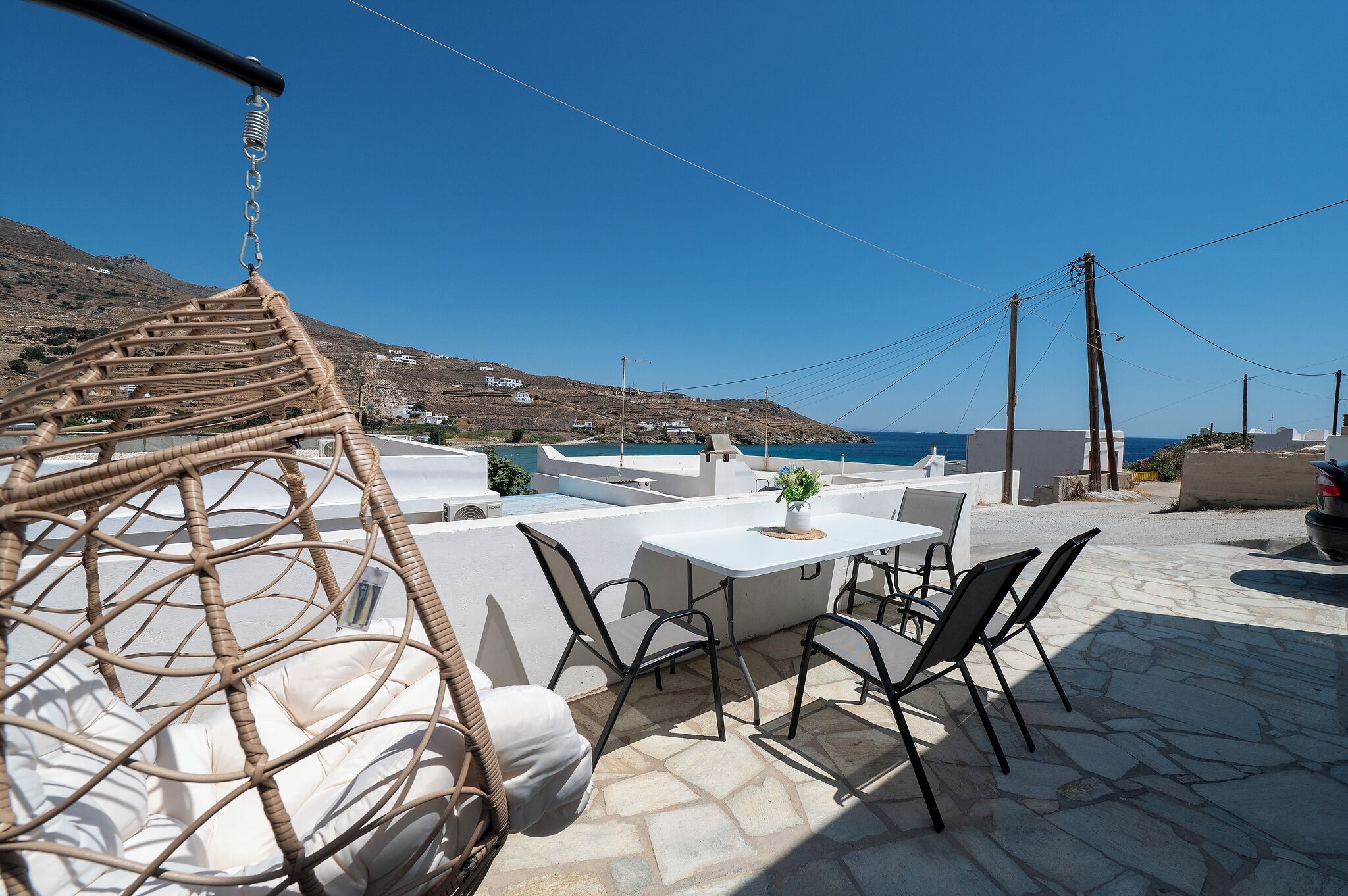 Casa Confort, vistas a la playa | Restaurante al aire libre