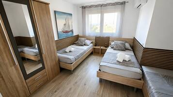 7 Schlafzimmer, Bügeleisen/Bügelbrett, WLAN, Bettwäsche