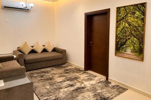 Living room - Alsmou Hotel Apartments Nizwa (Birkat Al Mouz)