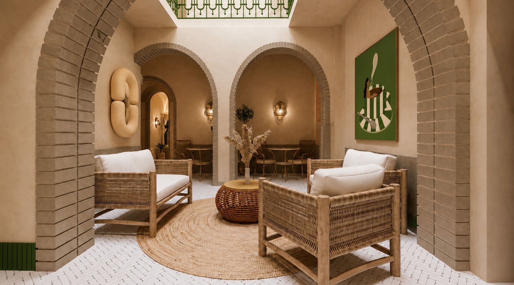 المنشأة من الداخل
