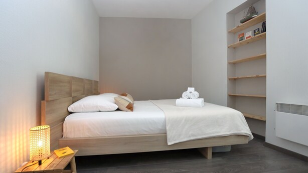 1 Schlafzimmer, Bügeleisen/Bügelbrett, kostenloses WLAN, Bettwäsche