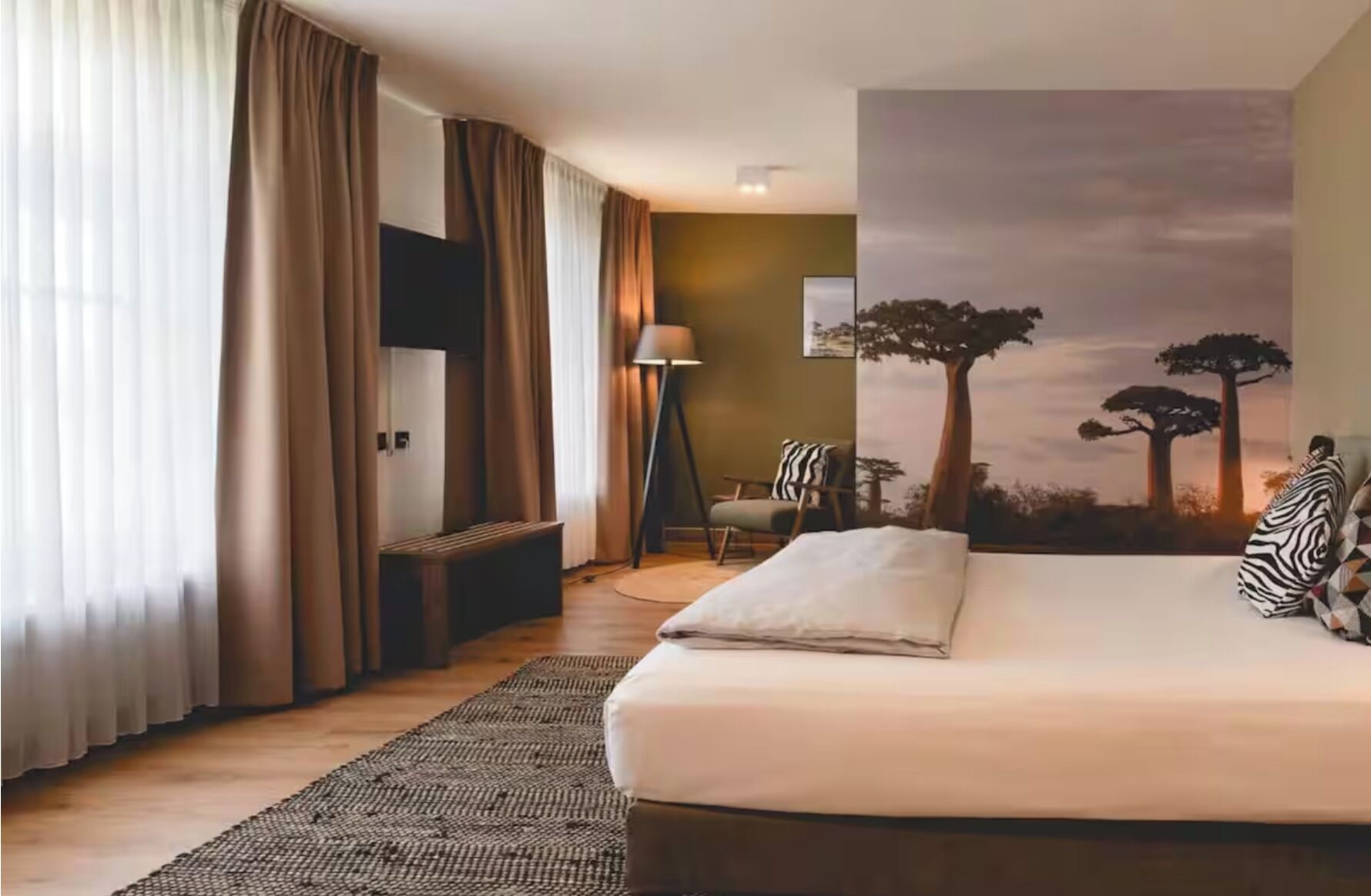 1 Schlafzimmer, Bügeleisen/Bügelbrett, kostenloses WLAN, Bettwäsche
