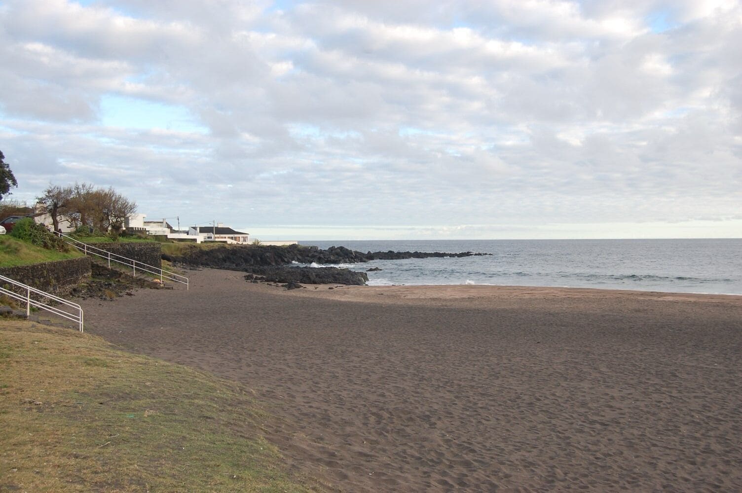On the beach
