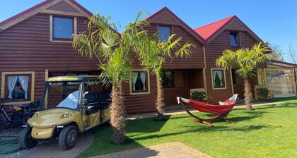 Comfortable houses with a SPA zone