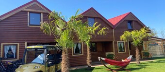 Comfortable houses with a SPA zone