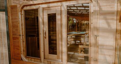 Comfortable houses with a SPA zone