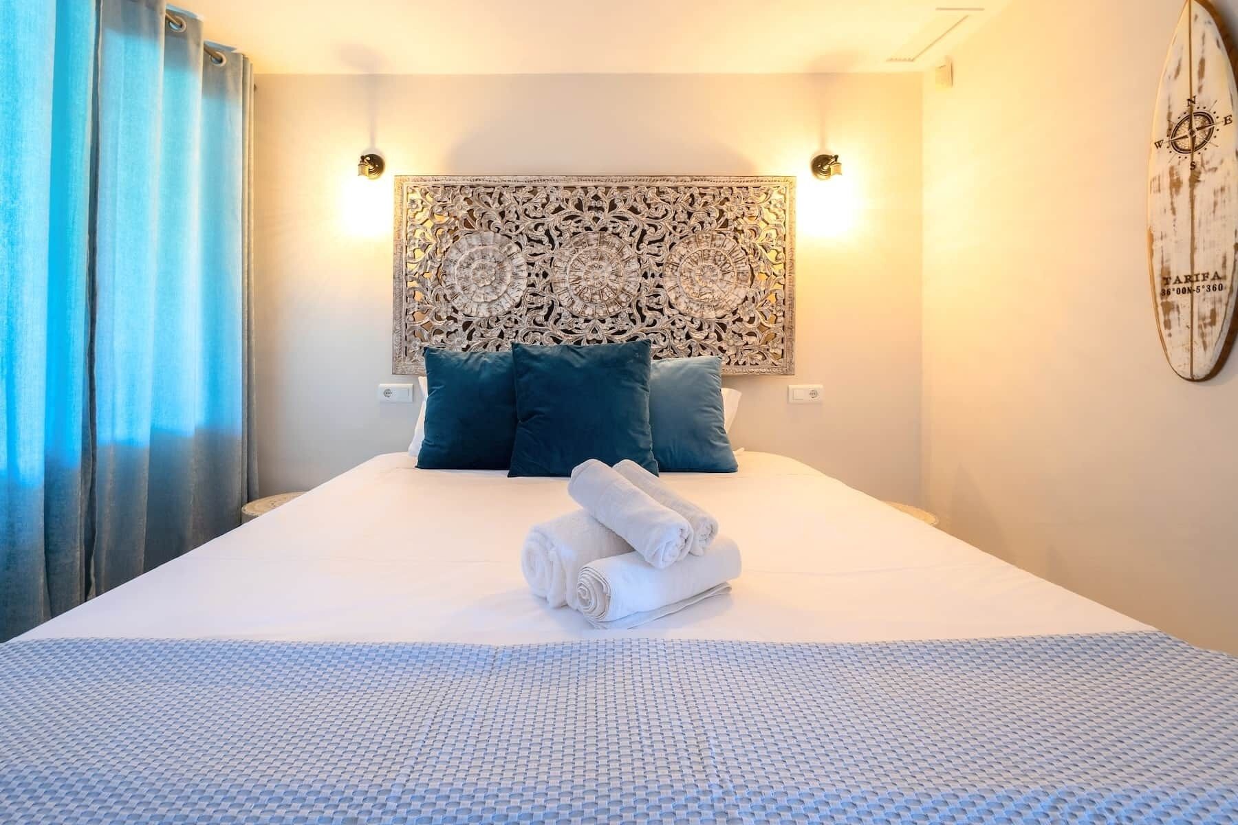 2 bedrooms, iron/ironing board, free WiFi, bed sheets