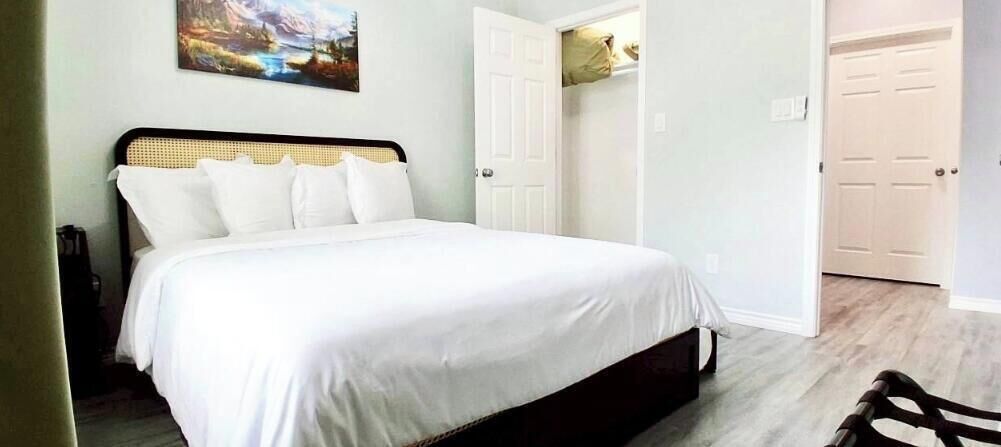 2 chambres, bureau, Wi-Fi gratuit, draps fournis