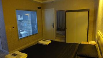 Deluxe Apartment, City View | Desk, laptop workspace, free WiFi
