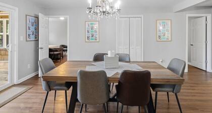 Spacious Retreat w Covered Patio & Fireplace!