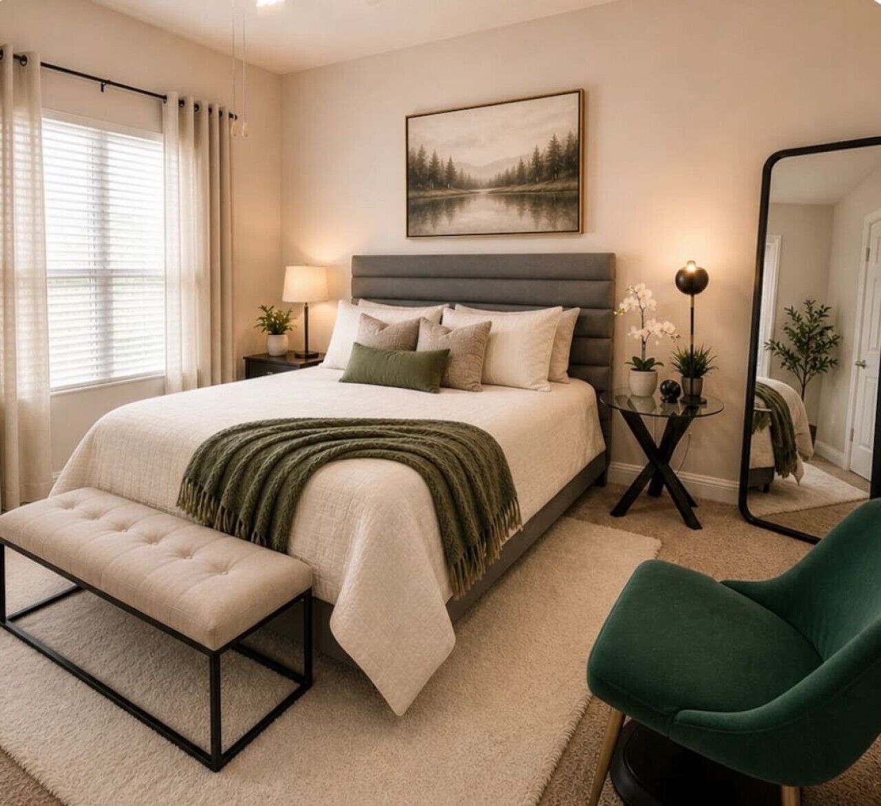 1 bedroom, desk, iron/ironing board, WiFi