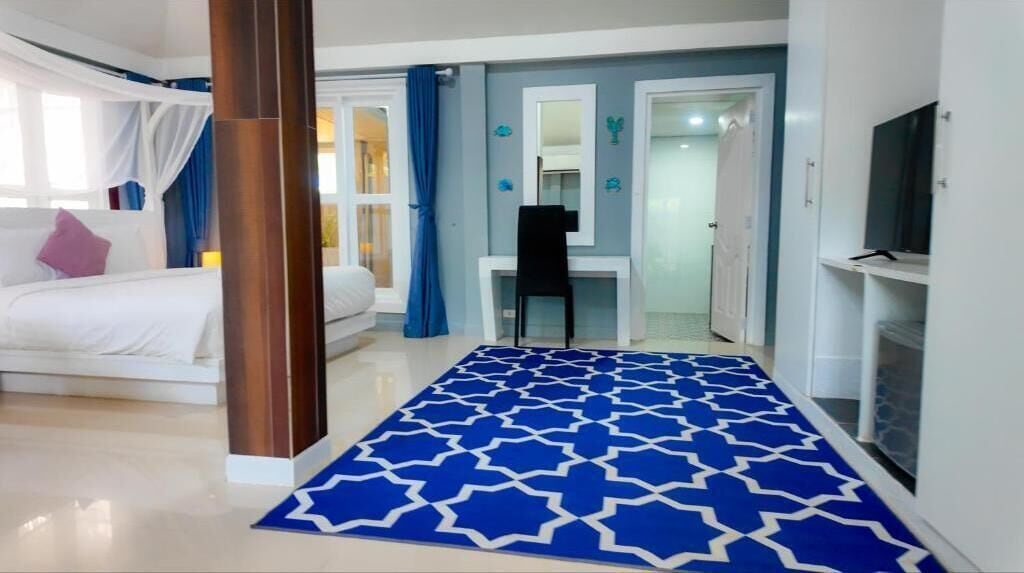 Villa Deluxe, 1 cama matrimonial | Minibar, wifi gratis y ropa de cama 