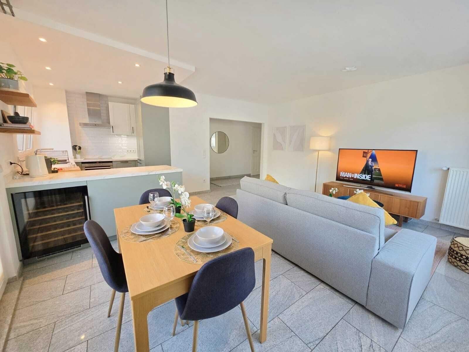 Departamento, balcón, vista a la ciudad | Interior