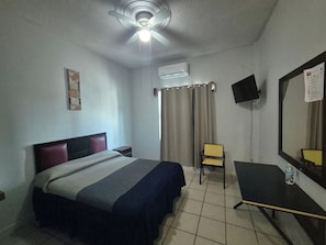 Standard Single Room, 1 Queen Bed, Balcony, Poolside