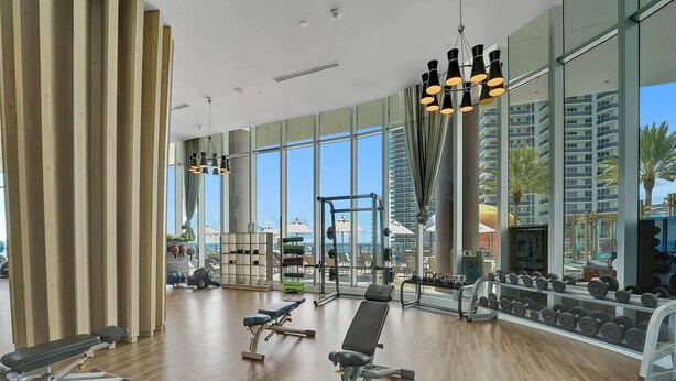 Fitness facility - 2BR Ocean Views & Modern Comfort (Hollywood)