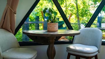 Tent, Balcony, Mountain View | Dining
