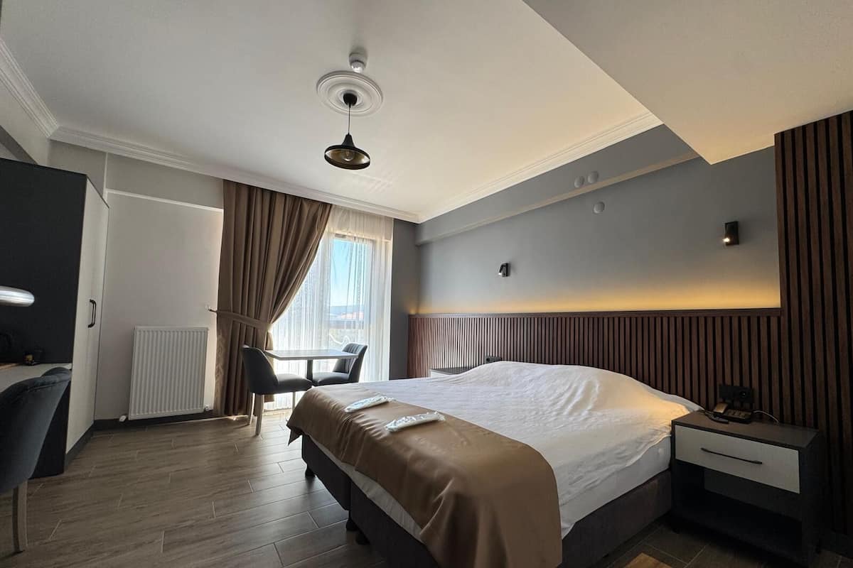 Standard Double Room, Balcony, City View | In-room safe, desk, laptop workspace, WiFi (free)