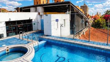 Rooftop pool