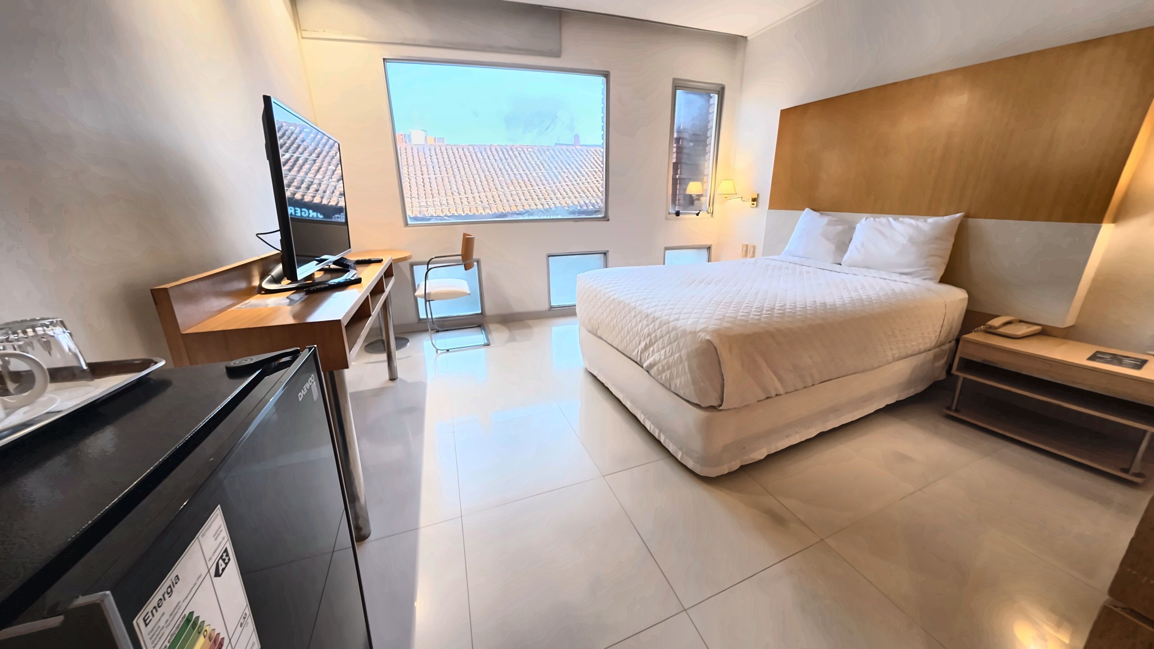 Standard Single Room, City View | In-room safe, desk, laptop workspace, blackout drapes