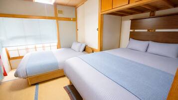 Desk, iron/ironing board, travel cot, free WiFi